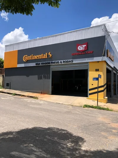Fachada da Boa Viagem Pneus em Paraopeba